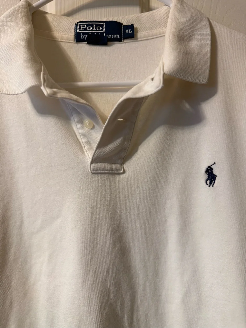 Polo by Ralph Lauren Men’s White Classic Fit Polo Shirt